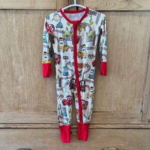 Little Sleepies Cars zippy 3-6 month